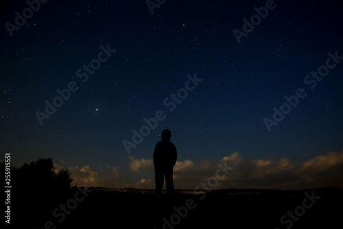 Silhouette of a people