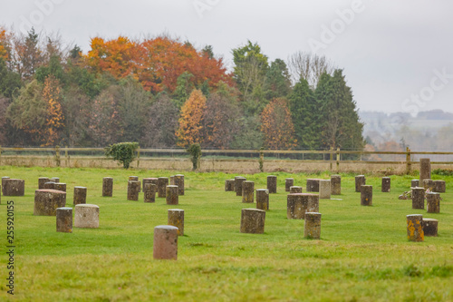Exterior view of the famous Woodhenge