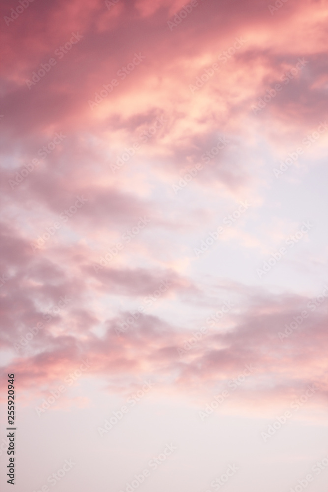 Obraz premium smooth cloudy sky