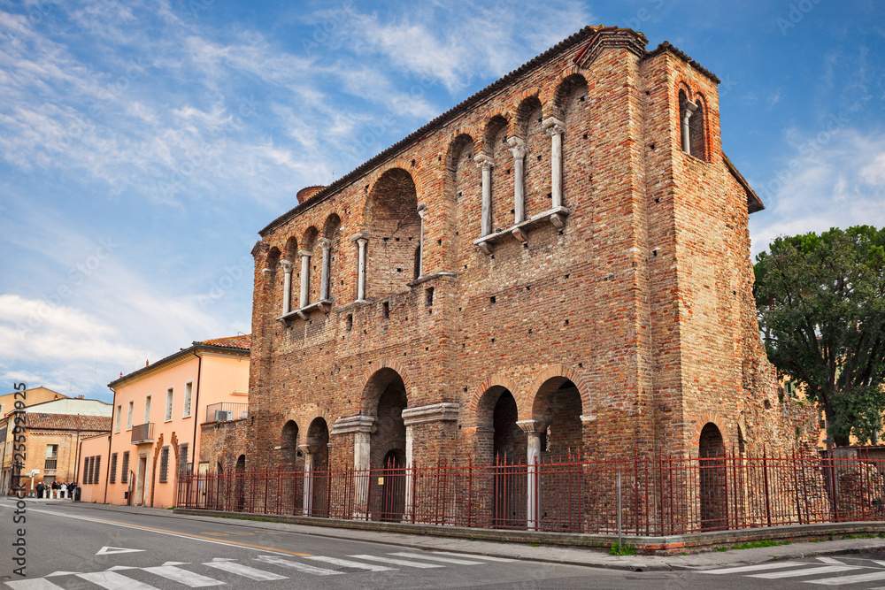 Ravenna, Emilia-Romagna, Italy: the ancient palace so-called Palace of Theoderic