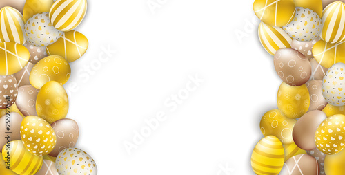 Noble Golden Easter Eggs Heap White Centre Header