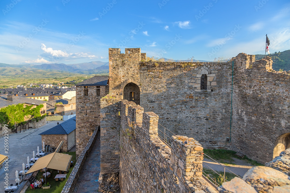 Ponferrada, Spain. Templar Castle Citadel