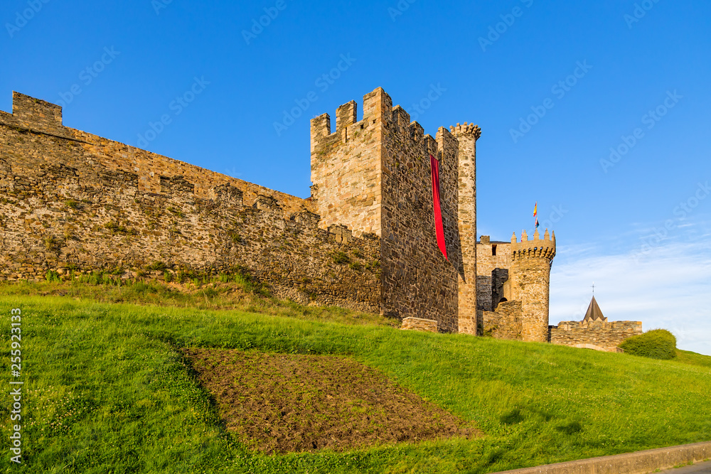Ponferrada, Spain. Templar fortress