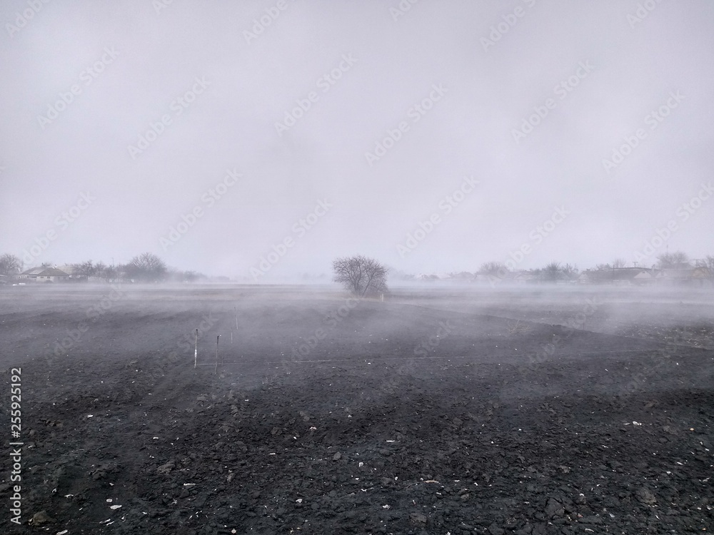  peyzazh ukrainskaya zemlya tuman 29/5000 landscape ukrainian land fog