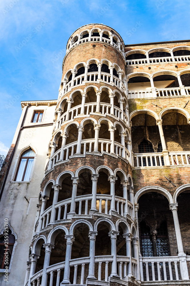 Palace Contarini dil Bovolo, Venice, Italy, Europe