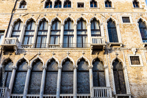 Arched and columns on a venetian building © Victor