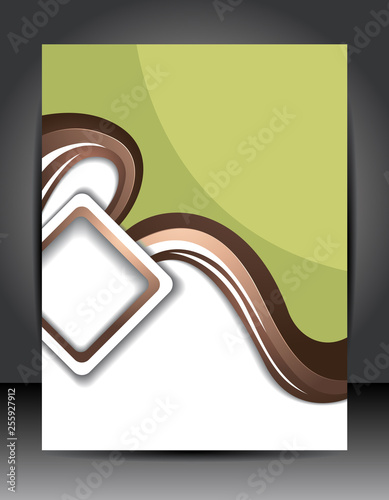 Brochure design content background. Design layout template