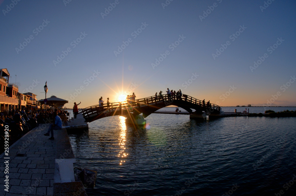 Bridge on the Ionian island of Lefkas