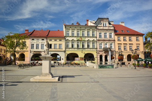 Bielsko-Biała, Bielitz, Rynek - widok na północną pierzeję Rynku Starówki Bielska