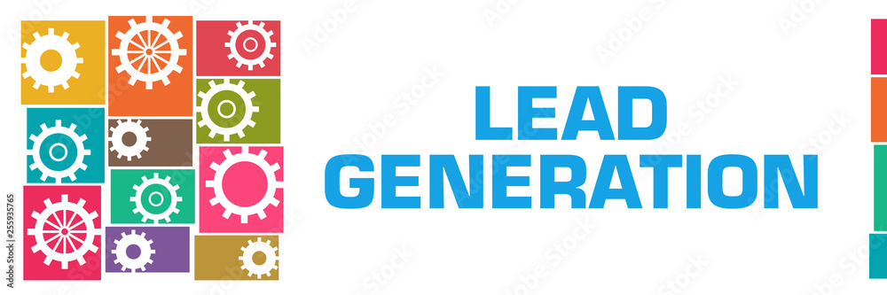Lead Generation Colorful Gears Grid Left 18168 Lead Generation Colorful Gears Grid Left 18168