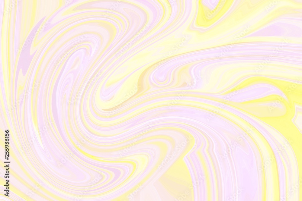 abstract background, made in the technique of acrylic, in pale yellow and lilac colors