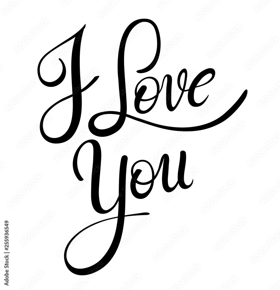 Calligraphy for card