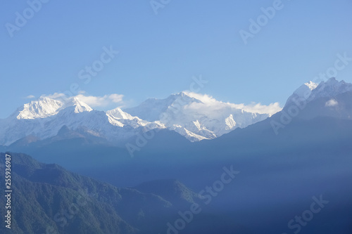 Kanchenjunga Mountain in Sikkim, India © Pavel