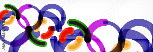 Circular lines design background