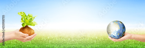 Earth day concept