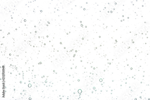 Papier peint Transparent gel with bubbles close-up