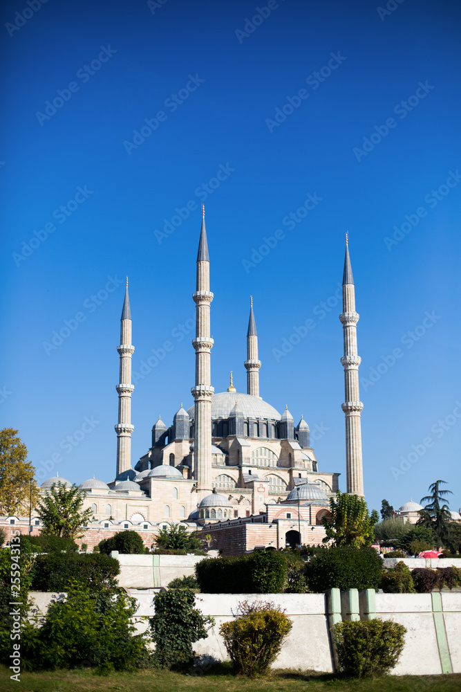 Selimiye Mosque one of the fameous mosque of Sinan the Architect Edirne, Turkey.