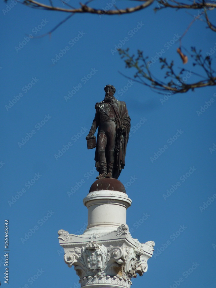 Fototapeta premium Statue Pedro Lissabon