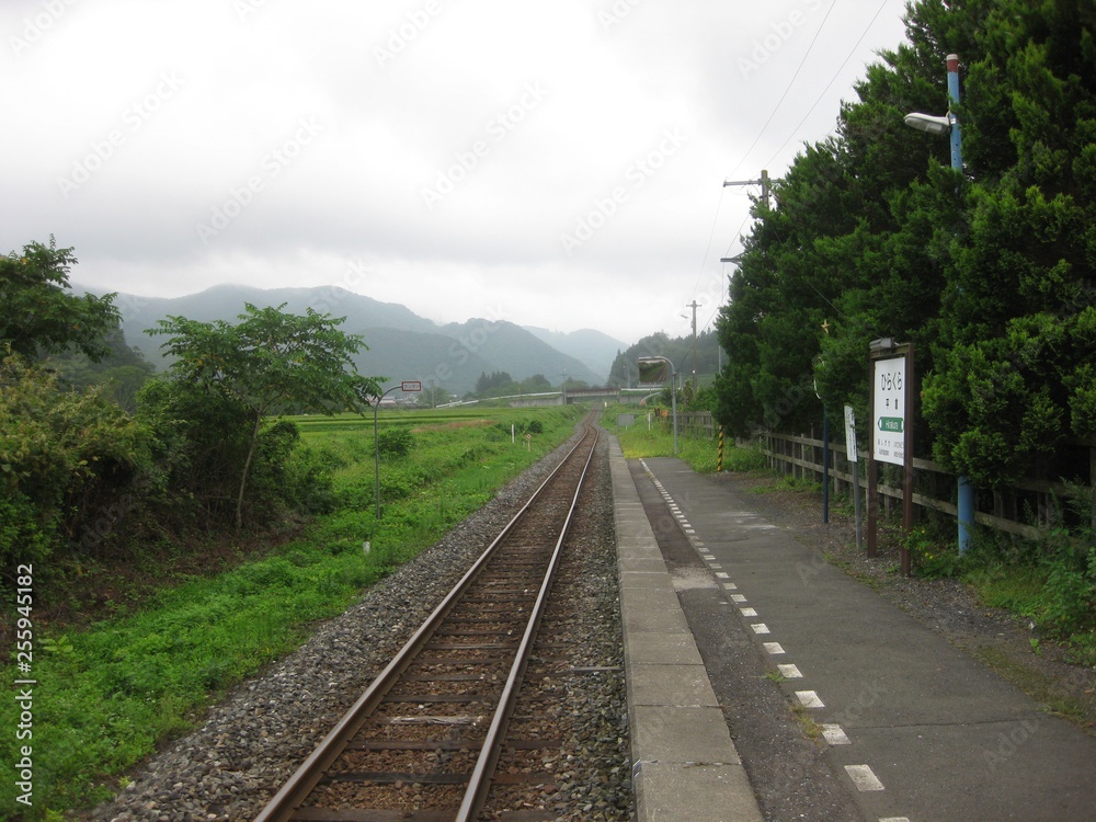 田舎の無人駅