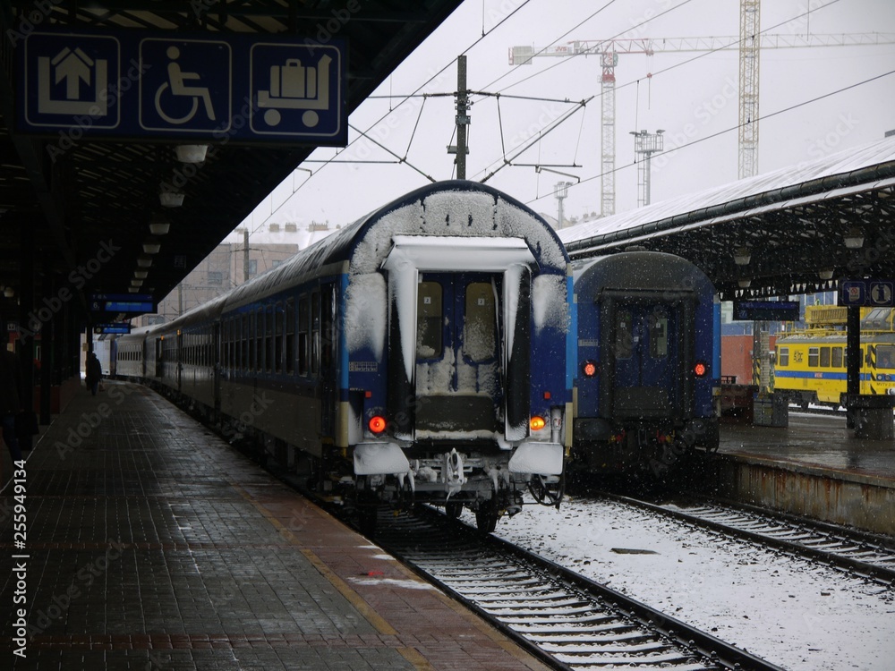 train at station