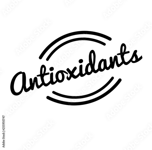 antioxidants black stamp