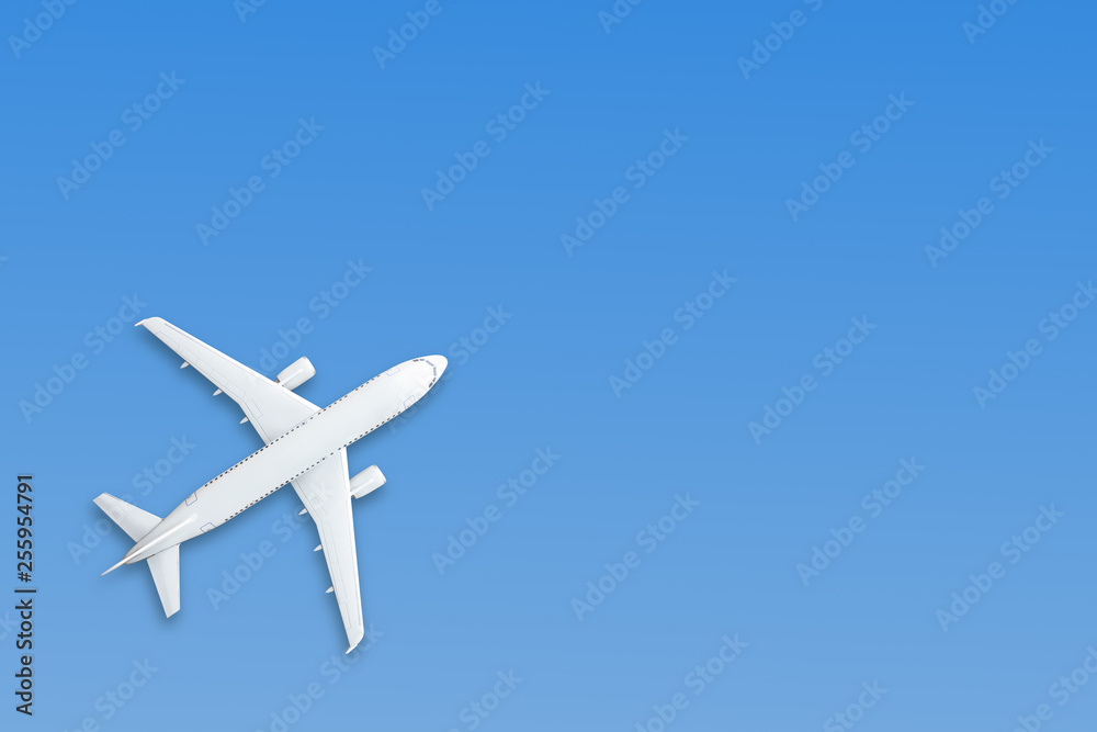 Blue pastel paper airplane on background. Minimal concept. Blue pastel paper airplane on background. Minimal concept.