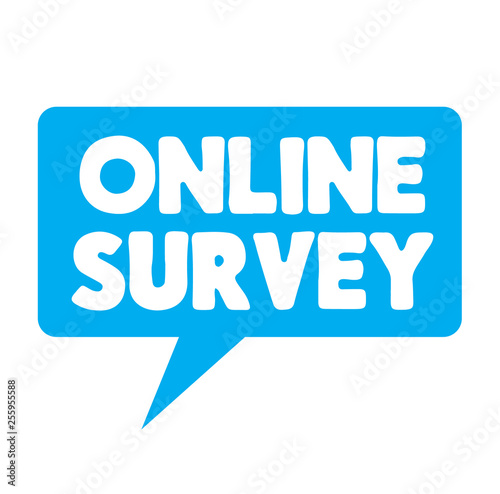 Online Survey label