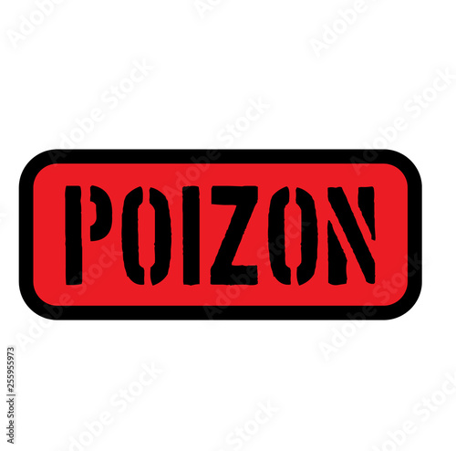 poison sign illustration