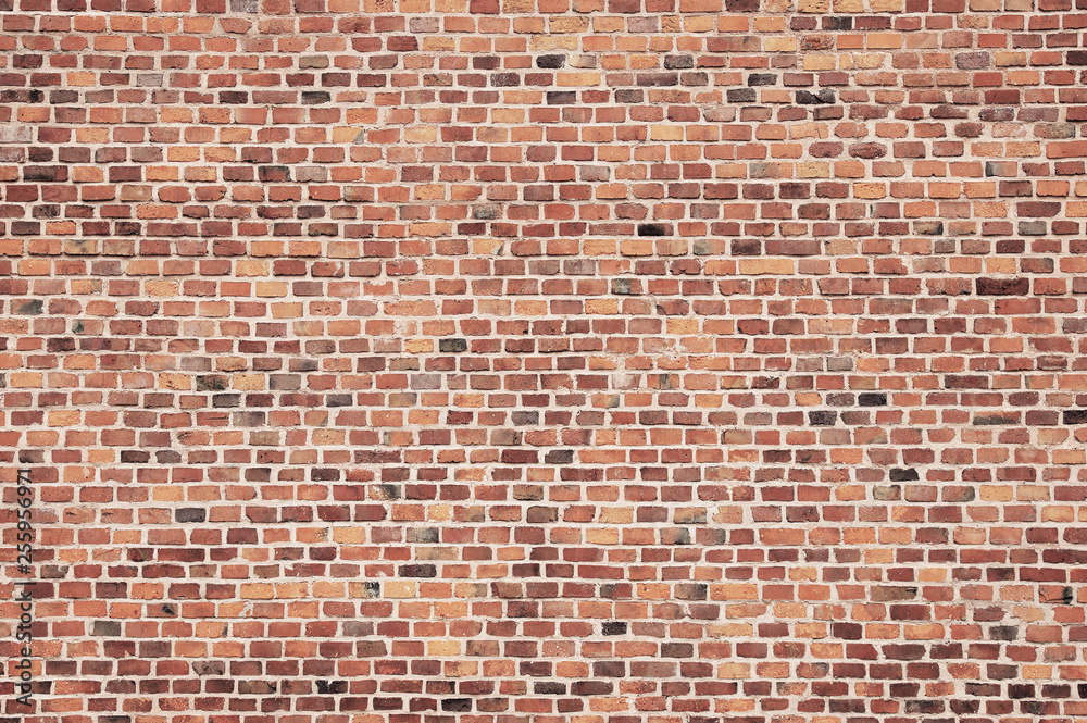 Obraz stary tekstura ściana z czerwonej cegły