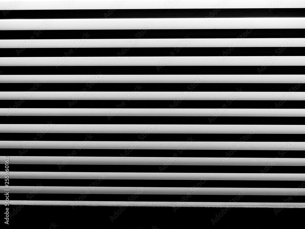 Fototapeta premium black and white structure steel ceiling pattern