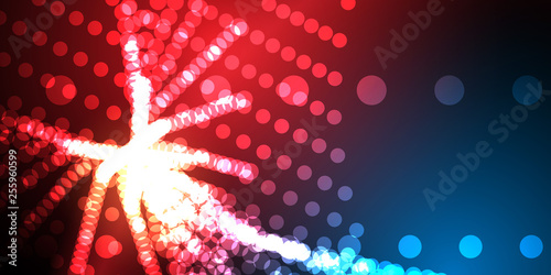 kropki futurystyvzne tło wektor