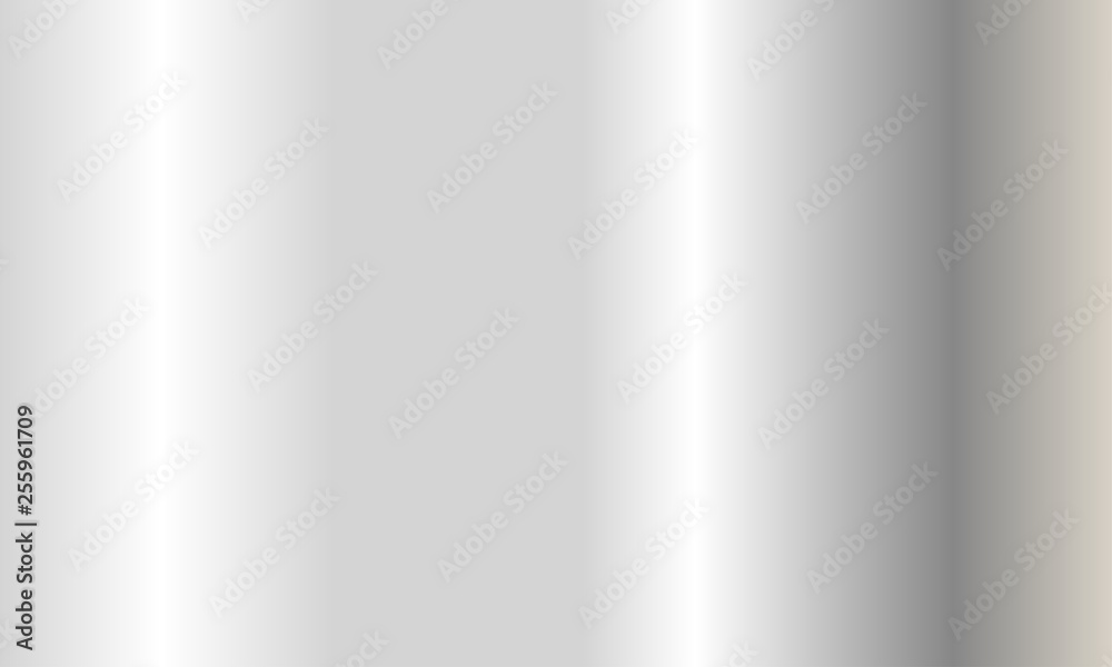 New style realistic silver gradient. Vector illustration New style realistic silver gradient. Vector illustration