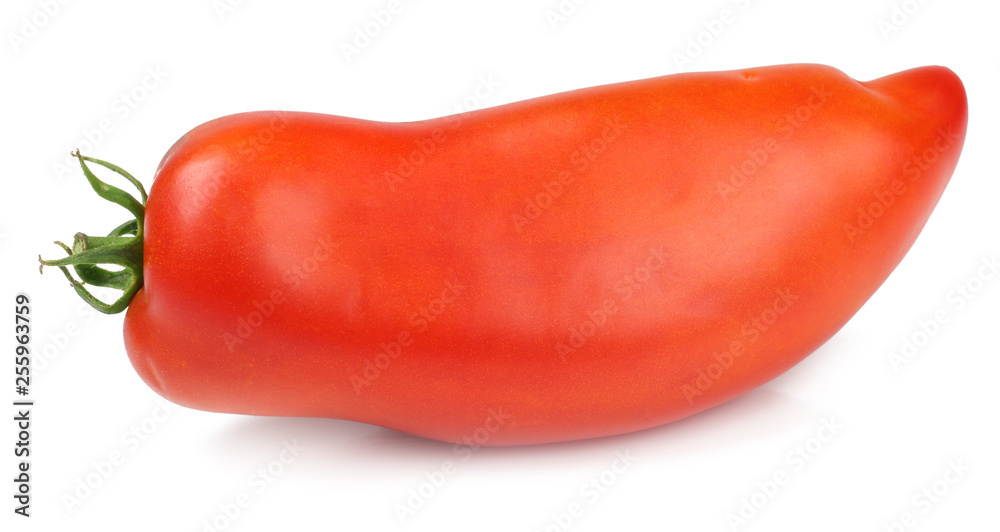 Sweet pepper on white background