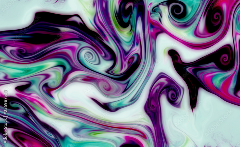 Naklejka premium Magic space texture, pattern, colorful background