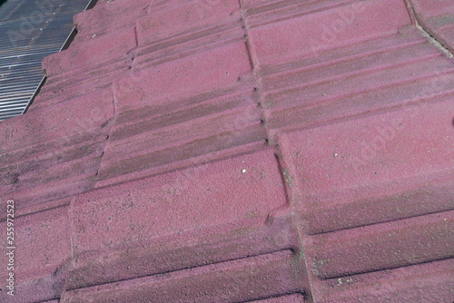 日本の古いかわら屋根 - Japanese old traditional tiled roof