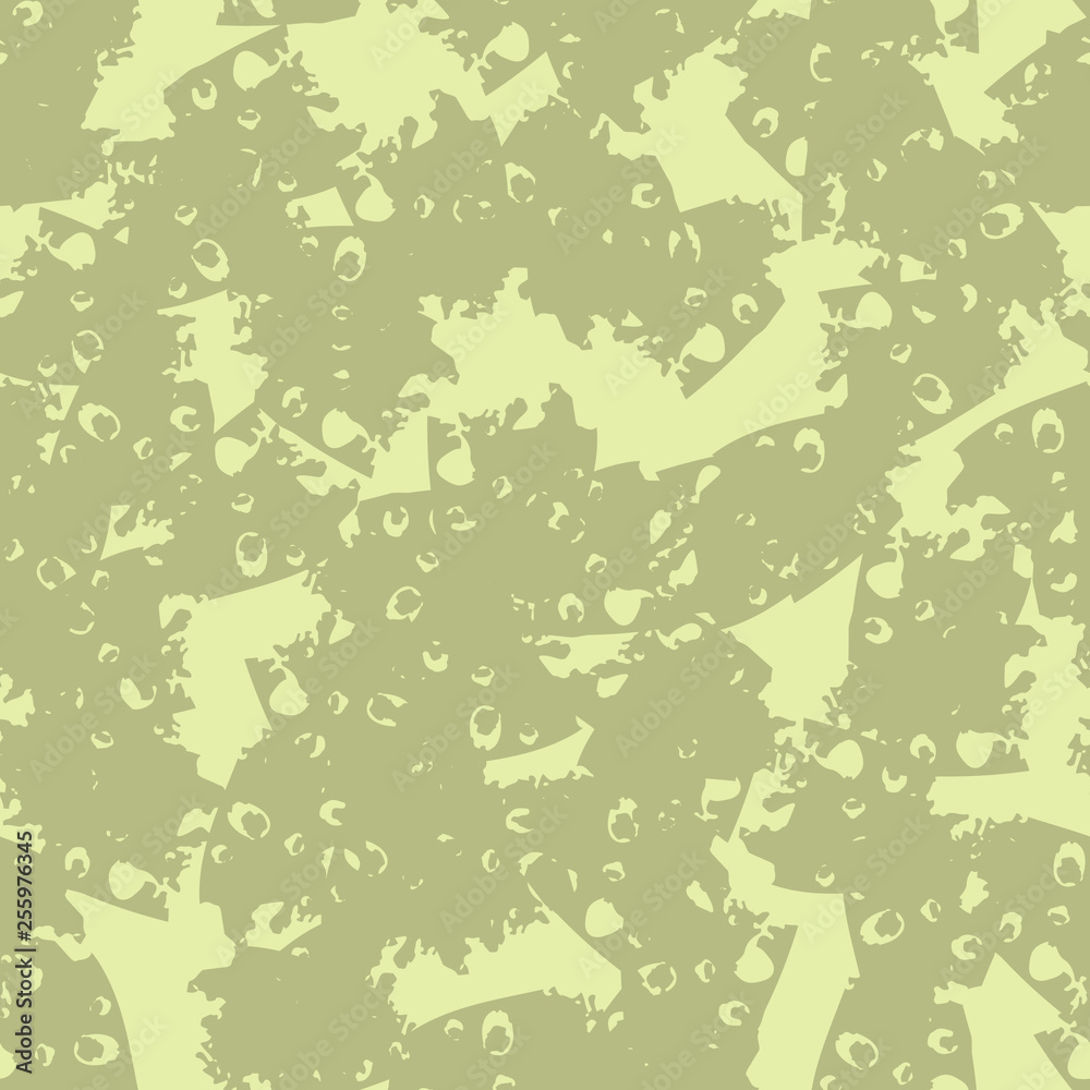 Obraz premium Desert camouflage of various shades of green and yellow colors