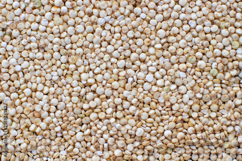 quinoa groats background closeup