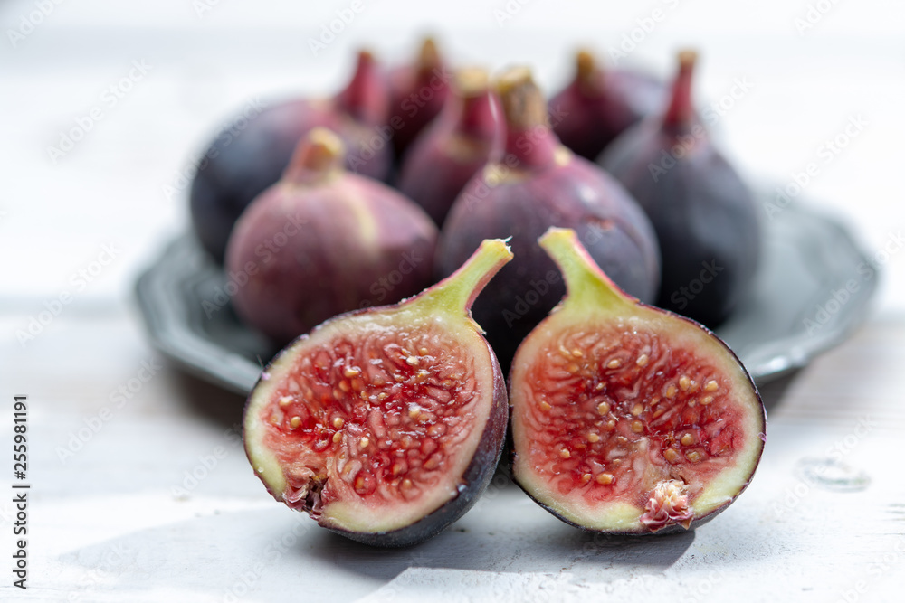 Fresh ripe organic figs fruits ready to eat Fresh ripe organic figs fruits ready to eat