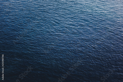 Fototapeta Naklejka Na Ścianę i Meble -  Dark blue sea waves