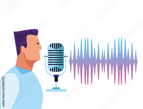 People using voice recognition