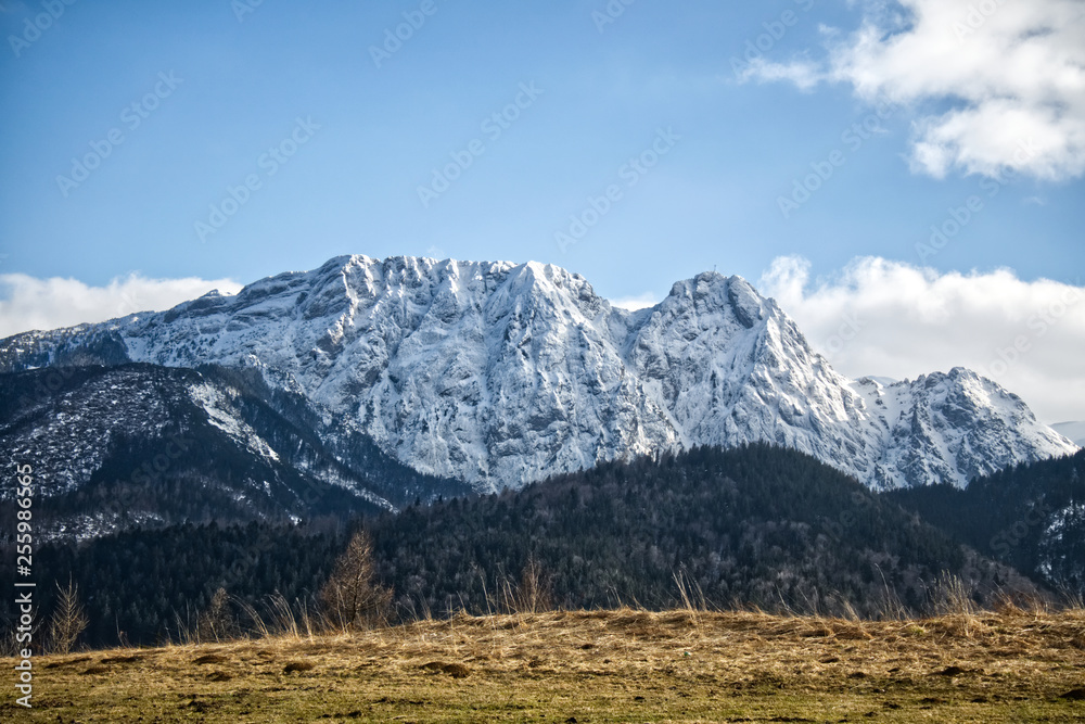 The Giewont in the snow - Tatra mountains