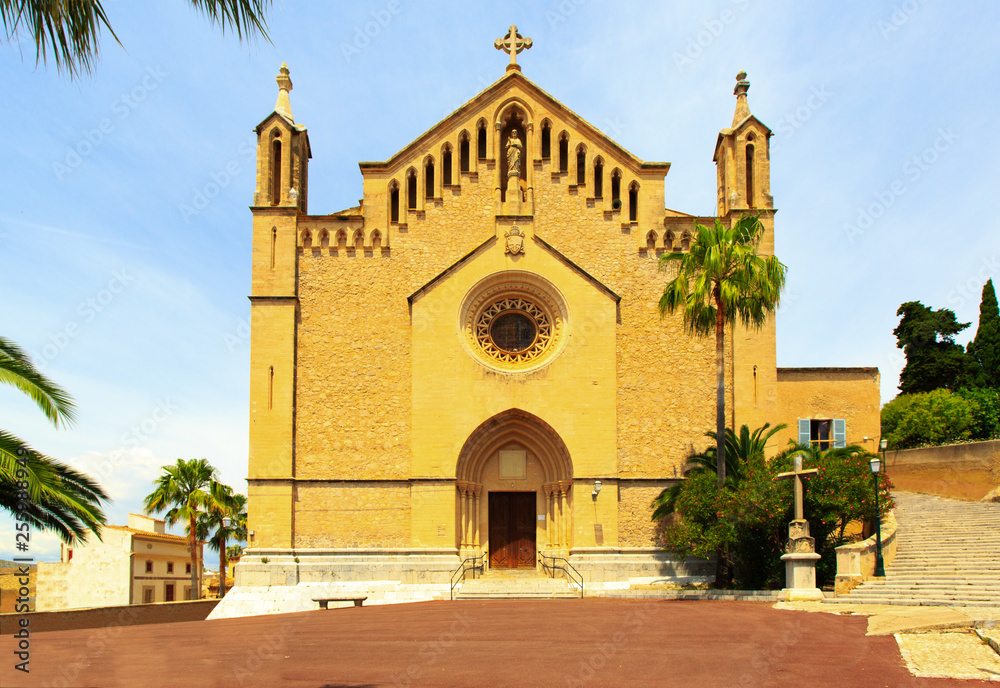 Festungskirche in Artà auf Mallorca