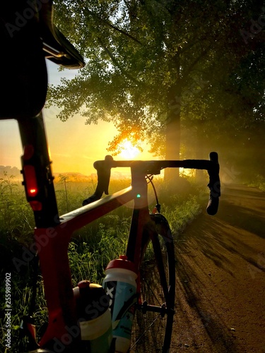 roadbike in the morning