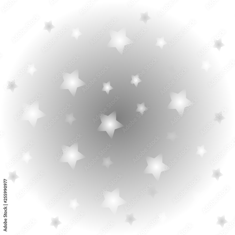Square pattern - stars on a transparent background Square pattern - stars on a transparent background
