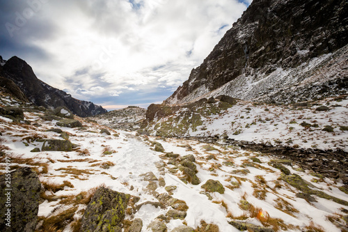 Slovakian Velicka Dolina Tatry mountains photo