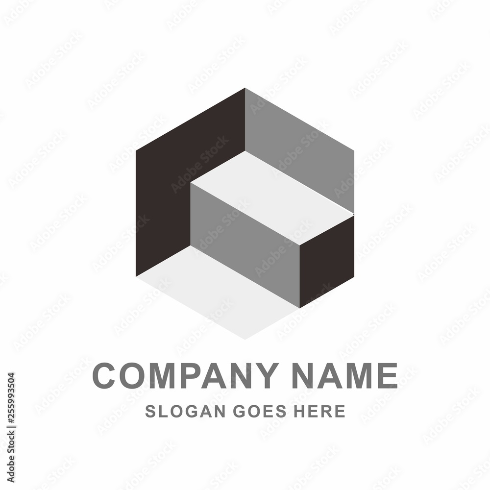 Geometric Hexagon Cube Space Box Architecture Interior Construction Business Company Stock Vector Logo Design Template Geometric Hexagon Cube Space Box Architecture Interior Construction Business Company Stock Vector Logo Design Template