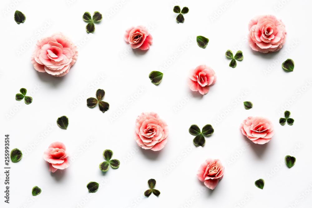 Spring Pattern With Flowers Spring Pattern With Flowers