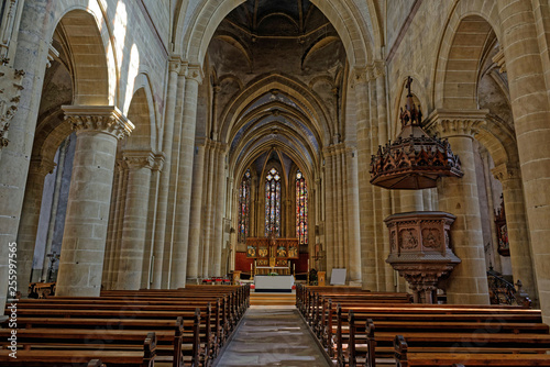 Eglise Notre Dame de l'Assomption, Rouffach, Alsace, Haut-Rhin, Grand Est, France 