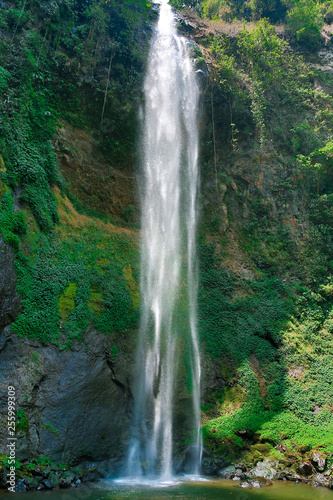 Rainbow Waterfall or Cimahi Waterfall  Curug Cimahi  in Java Indonesia