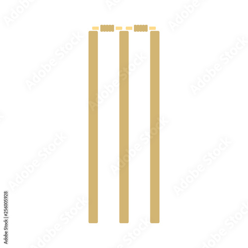 Cricket wicket icon